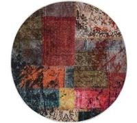 Tapis lavable antidérapant Patchwork φ120 cm multicolore Multicolore G