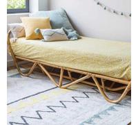 Tapis lavable azteca naturel vintage bleu (140 x 200 cm)