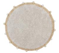 Tapis lavable Bubbly natural miel (120 cm)