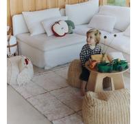 Tapis lavable Lignes de couleurs (140 x 200 cm)