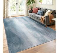 Tapis Lavable Machine Salon 160 x 230 cm Antidérapant Sol Style Abstrait Poil Bas Doux Dégradé Tache D'Aquarelle Motif Chambre Cuisine Entrée Salle Détente Dessous Lit Dortoir Décoration Maison