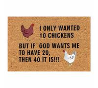 Tapis lavable pour salon, tapis de sol anglais épais et antidérapant pour salle de bain et cuisine (marron, taille unique)