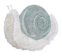 Tapis lavable en forme d'escargot pour chambre à coucher, fabriqué à la main, 100 x 120 cm