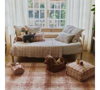 Tapis lavable Tartan Rose (90 x 120 cm)