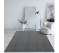 Tapis Lavable - THE CARPET - Taos - Anthracite - 240x340 cm - Antidérapant