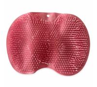 Tapis Lave-Pieds, Massage, Silicone, Rose | Base en caoutchouc, Brosse à ventouses, Hygiène personnelle, Pour les personnes pressées