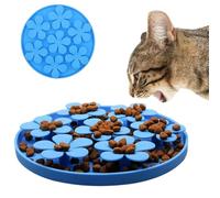 Tapis Léchage Chien Silicone Antidérapant Bol Alimentation Lente Anti Glouton Puzzle Enrichissement Réduit Anxiété Dressage Bain Toilettage Maison pour Chien Chat