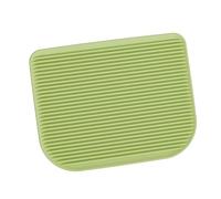 Tapis Litière Chat Absorbant à Motifs Lavable Réutilisable Fond Antidérapant Matériau PP Léger Facile à Entretenir Adapté pour Chat Adulte Intérieur, Vert