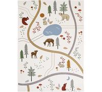 TAPIS LITTLE FOREST Multicolore