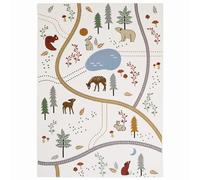 TAPIS LITTLE FOREST Multicolore