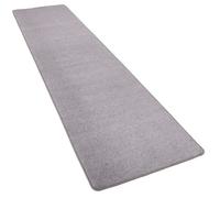 Tapis long couloir - SNAPSTYLE - Joy - Velours - Gris - 80x400 cm