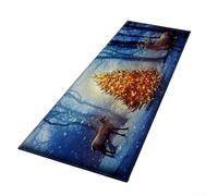 Tapis Long Cuisine Absorbant 40x120cm pour déco Noël Tapis Long(3) | pour surface pour velours pour cristal, absorption rapide, fond plastique antidÃ©rapant, pour idÃ©al cuisine salle de bain