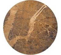 Tapis Louis De Poortere Cities Jaune 240x240 Jaune G