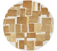 Tapis Louis De Poortere Craft Jaune 240x240 Jaune G