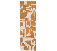 Tapis Louis De Poortere Craft Jaune 80x250 Jaune G