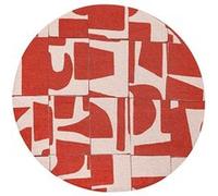 Tapis Louis De Poortere Craft Rouge 140x200 Rouge G