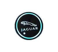 Tapis Lumineux LED pour Porte-gobelets de Voiture, sous-Verres, Bouteilles et Ambiance Lumineuse. pour Jaguar XE XF XJ XK.