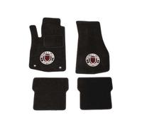 Tapis luxe Noirs Wolfsburg Edition pour VW Golf 1 Cabriolet - 4 pièces