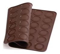 Tapis macarons 42 empreintes - Pavonidea Marron G