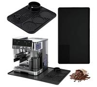 Tapis Machine a Cafe, Tapis en silicone pour machine à café, Sous-Plat pour Machine à Café, Sous-couche pour machine à café, Tapis d'égouttement pour machine à café Ninja Luxe Cafe ES601EU/ES701EU