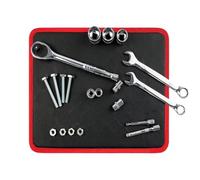 Tapis magnétique pour outils | Organisateur magnétique pour outils | Organisateur de stockage pour vis | Pour atelier, entretien à domicile, construction menuiserie