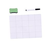 Tapis Magnétique pour Petites Pièces 3 Pièces 25x20cm Blanc