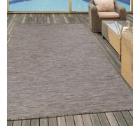Tapis Mambo tissé plat rectangulaire 80x150cm beige 2000