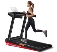 Tapis Marche Inclinaison 9% -Vitesse 12km/h -Triple Système D'amortissement -Moteur Silencieux 3,0CV- Charge poids maximal 136 kg