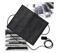Tapis Marchettes D'escalier, 1 Tapis Chauffant Extérieur Pour Faire Fondre La Neige, Tapis Antidérapant Avec Cordon D'alimentation Long, Tapis Étanche Pour Faire Fondre La Glace, Idéal Pour(36x180cm)