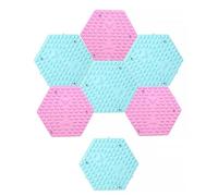 Tapis Massant pour Pieds 7 Pièces，Coussinet de Points de Pression Anti-Fatigue Marche sur Pierres，Outil de Massage Portable à Particules