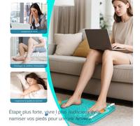 Tapis Massant Pour Pieds,Appareil De Massage Par Points De Pression - Double Piste à Billes Stimulation Jambe Circulation Maison Sport Récupération Sommeil Voyage