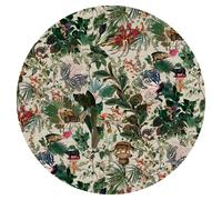 Tapis Menagerie of Extinct Animals Ivory Ø350cm