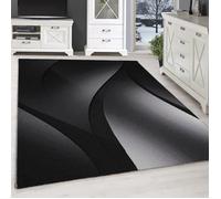 SIMPEX Tapis Moderne, Conception Abstraite Noir 160x230 cm Salon