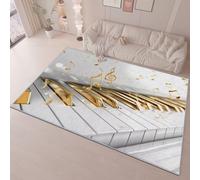 Tapis moderne à motif géométrique marbré, extra large, lavable, doux au toucher, antidérapant, ne perd pas ses poils, pour salon, salle à manger, chambre à coucher, bureau - 160 x 230 cm
