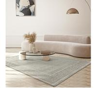 Tapis Moderne à Poils Courts - THE CARPET - Mila - Gris - 80x150 cm - Rectangulaire