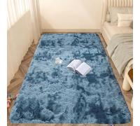 Tapis Moderne à Poils Longs 70 x 100 cm Super Doux, Moelleux, Ne Perd Pas Ses Poils, Dessous Antidérapant, Pelucheux, Tapis à Poils Longs, Tapiss Antidérapant, pour Le Salon/Chambre, Tie Dye-C