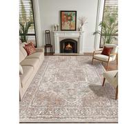 Tapis moderne - Color & Geometry -150x243cm Lavable en Machine Tapis de Salon Antidérapant Tapis de Chambre Boho Chic