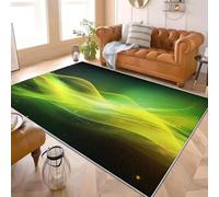 Tapis Moderne Doux Salon À Poils 160x230 cm Effets Lumineux Abstraits Courts Lavable Tapis Chambre La Science Fiction Antidérapant Shaggy intérieur Chambre d'enfant Tapis de Sol Doux