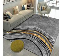 Tapis moderne et simple en velours de style nordique pour salon et chambre à coucher, 120 x 160 cm, pour décoration de bureau et table basse