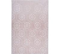 Tapis Moderne Fait Main Monroe II Rose 120 x 170 cm
