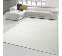 Tapis moderne pour Salon | moelleux | design Uni en crème