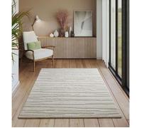 Tapis Moderne - The Carpet - Everest 2257 - 160x230 cm - Effet 3D - Creme