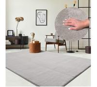 Tapis Moderne - The Carpet - LOFT - Gris Clair - 160x220 cm - Lavable - Antidérapant