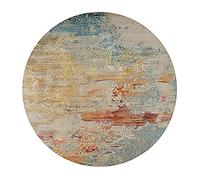 Tapis modernes 80cm 100cm 120cm 140cm 160cm 180cm 200cm Tapis rond pour salon chambre sol de la maison tapis antidérapants tapis de yoga doux panier suspendu tapis de chaise ( Size : Diamètre 140cm )