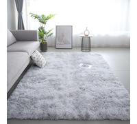 Tapis Modernes de Salon Moelleux Antidérapant Tapis,Tapis de Plancher Tapis Chambre pour Salon Chambre Enfants,Soft Tapis à Poils Moelleux Tapis Antidérapant Tapis Shaggy Tapis (Gris Clair,200*300cm)