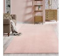 Tapis Moelleux - THE CARPET - Relax - Antidérapant - Lavable - 60x110 cm - Blush