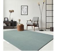 Tapis moelleux - THE CARPET - Relax - Antidérapant - Lavable - Bleu 240x340 cm