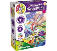 Tapis Monde Magique Tapis de Colorier Lavavel Jouets de Dessin et Peinture avec 7 Marqueurs de Couleur,Jeux Éducatifs pour Enfants de +3 Ans,80002802