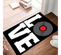 Tapis Moquette Creative Record, Moquette Anti-Pollution, adaptée au Salon, à la Chambre, à la buanderie, à la décoration intérieure, à la décoration de pièce 3D-40x60cm