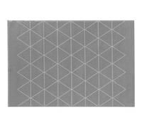 Tapis motif graphique tissé Yvo gris 120x170 Gris G